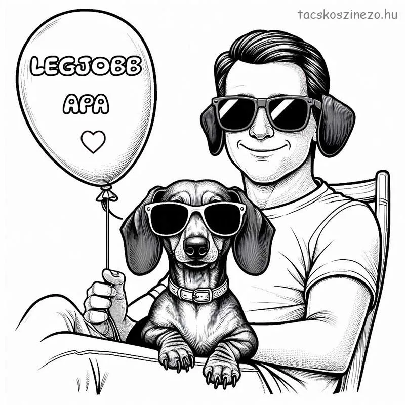 legjobb apa tacskó színező